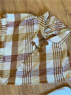 Plaid Poncho - Sonoma